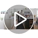 Kitchen Anti Fatigue Floor Mat 23x94 Black Cushioned Standing Rug - Waterproof & Easy to Clean