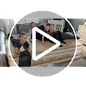 Queen Air Mattress with Built-In Pump, 18-Inch Raised, Camel Beige