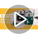 SUSTEAS Black 3.17QT Stainless Steel Whistling Tea Kettle for Stove Top