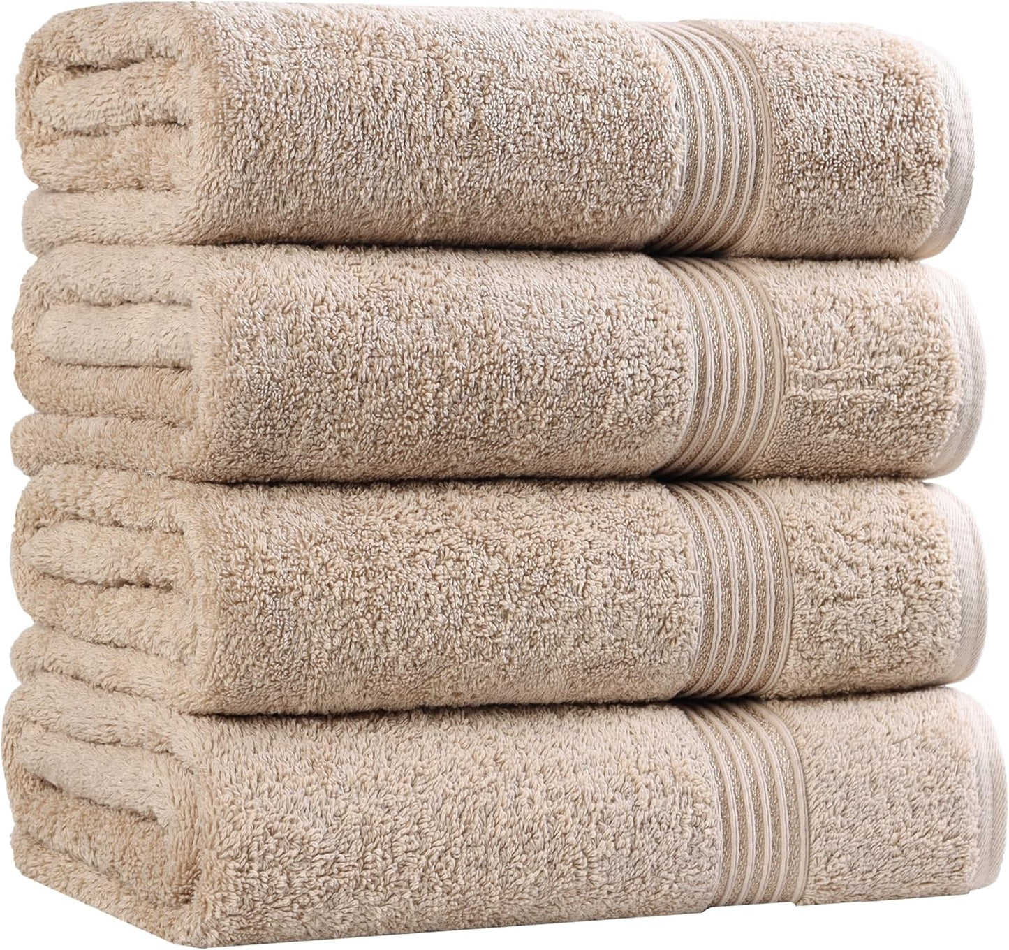 Superior Egyptian Cotton 6-Piece Towel Set, Bathroom Essentials, Towels For Bathroom, Apartment, Airbnb, Guest Bath, Face, Hand, Bath Towels, Washcloths, Absorbent, Fast Drying, Royal Purple