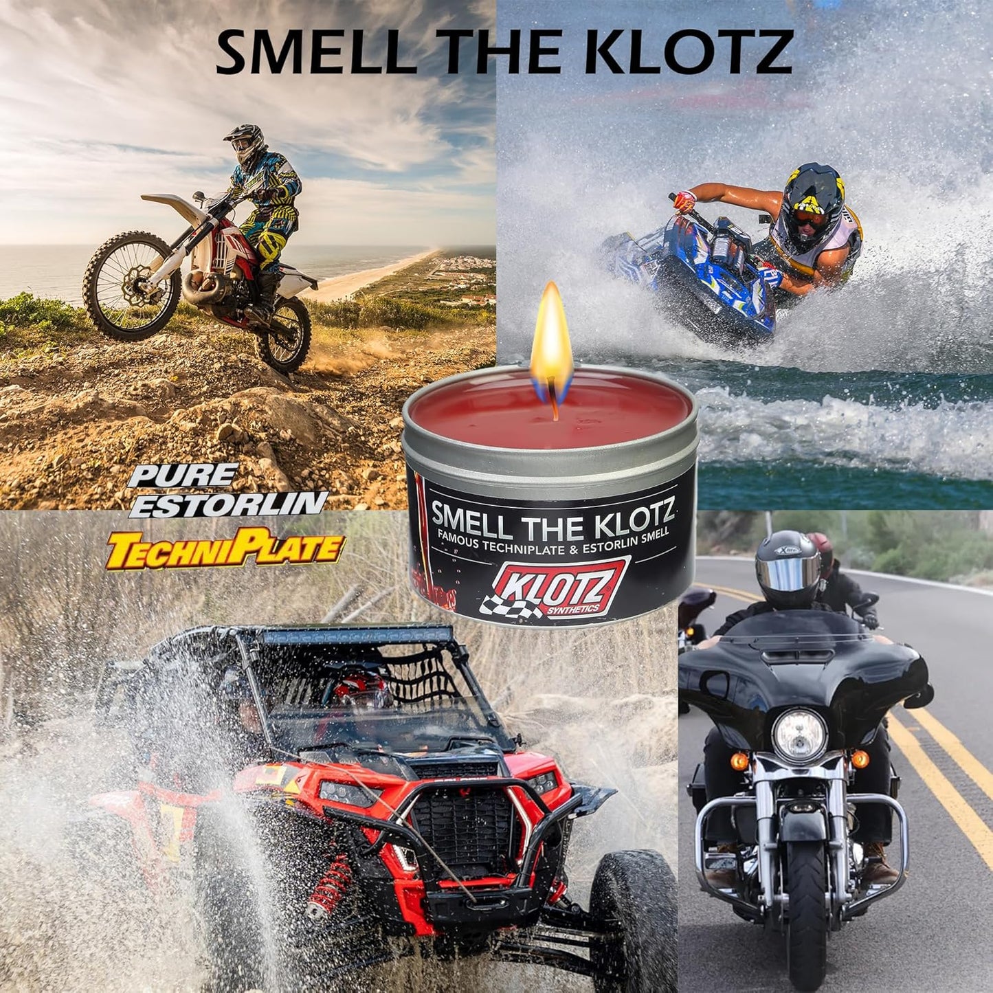 Klotz TechniPlate Scented Candle with Famous Estorlin Scent - 2 Pack