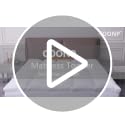 COONP Queen Mattress Topper - White Extra Thick Cotton Pillow Top Bedding