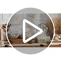 Retro Floral Ceramic Tissue Box Cover - Vintage Tissue Holder for Bathroom, Kitchen & Living Room - Yalikop