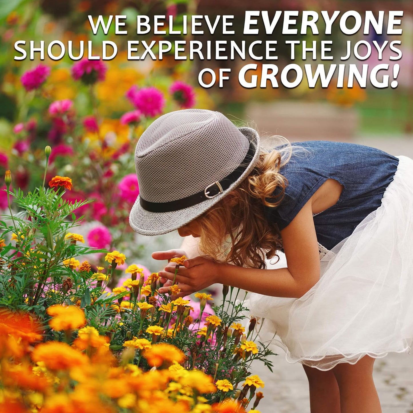 Wildflower Seeds | Save The Bees Mix - 80,000+ Non-GMO Seeds in 2 Oz. for Pollinator-Friendly Planting