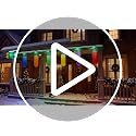 Giant 13ft Inflatable Christmas Light Bulb String with LED Lights Outdoor Decor
