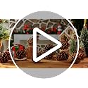 Huwena 6 Pcs Large 6-7 Inch Natural Pine Cones Unscented