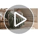 Chunky Chenille Knit Throw Blanket - Hearth Taupe, 50x60 Inches - Modern Basketweave Design