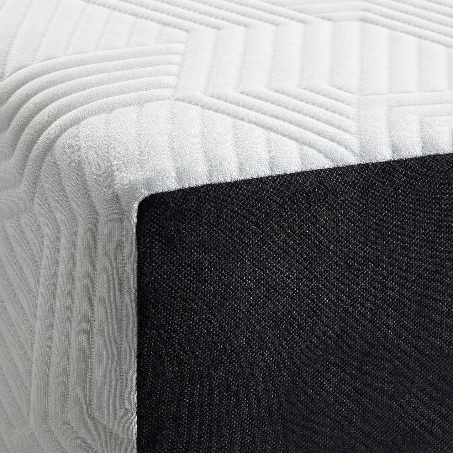 Lucid 14 Inch Memory Foam Mattress - Medium Plush Comfort with Bamboo Charcoal & Cooling Gel - Queen Size
