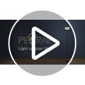 PESRAE Matte Black Foldable Floor Lamp with Remote Control & Stepless Dimming