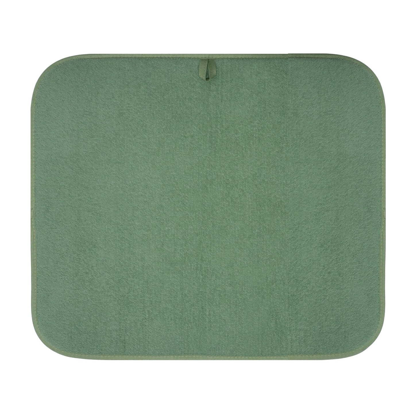 OGGI Absorbent, Reversible Microfiber Dish Drying Mat for Kitchen, Dish Drying Pad, 16 Inch x 18 Inch, Large, Sage