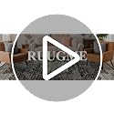 Washable 9x12 Area Rug - Large Vintage Carpet for Living Room & Bedroom with Non-Slip Backing - Black