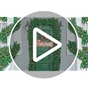 VHUWE 9 Ft Artificial Christmas Garland with Pine Cones & Red Berries - P+B