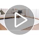Ghouse Black 2x4 Faux Sheepskin Fur Rug - Fluffy Bedside & Living Room Carpet