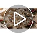 Soulchen 12 Pcs Mercury Glass Christmas Ornaments, Clear & Mixed Shapes (12 Pieces)