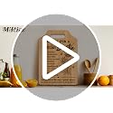 Bestie Gifts for Women - Friendship Cutting Board, Milcier 12x8.7 Inch