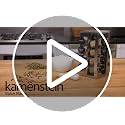 Rotating Spice Rack Organizer with 16 Pre-Filled Jars & Free Refill Program