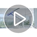 Professional Window Cleaning Kit with 76-Inch Extension Pole, Squeegee & Buckets