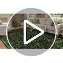 8x10 Large Area Rug Floral Botanical Boho Carpet for Living Room