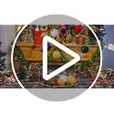Suzile Green Velvet Christmas Ornament Set - 18 Pcs Flocked Holiday Decorations