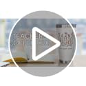 SOL VIBES 20 oz Teacher Gifts Travel Tumbler Coffee Cup - 20 Ounces