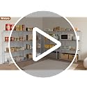 Wnkelo Silver 4-Tier Wire Shelving Unit - Heavy Duty Garage Storage 2200 lbs