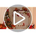 DIYASY Glitter Snowflake Christmas Mini Stockings 12 Pcs - 8 Inch Felt Holiday Gift Holders