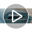 Airensky Full Size 3 Inch Gel Memory Foam Mattress Topper - Cooling, High Density, White Cover