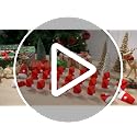 Zubebe 150 Pcs Mini Santa Hats for Crafts, Christmas Party Decorations - Variation 1
