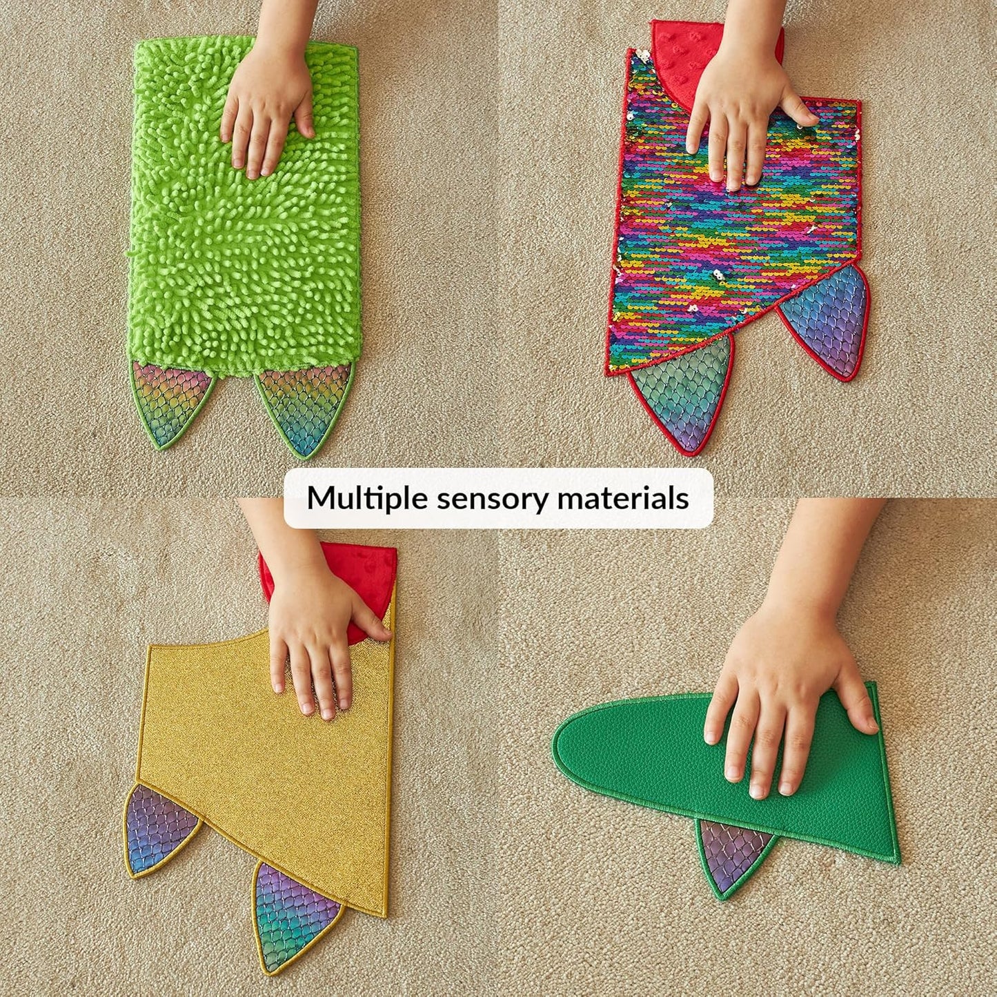 ODOXIA Sensory Wall Panel - Sequin Busy Board for Sensory Rooms | Montessori Activity Toy for Kids