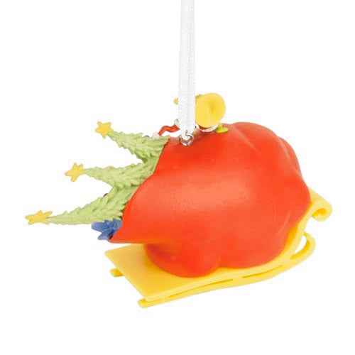 Hallmark Dr. Seuss's How The Grinch Stole Christmas! Grinch on Sleigh Christmas Ornament, Christmas Movie Gifts