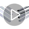Black LED Strip Channel Diffuser 10-Pack 6.56FT Aluminum U Channel for Cabinet & Wall Mounting