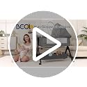BCOL 3 in 1 Baby Bassinet Bedside Sleeper, Crib for Baby, Adjustable