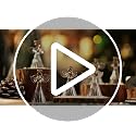 Jetec 48 Pcs Christmas Glass Angel Ornaments Clear Mini Tree Hanging Decor (48 pieces)
