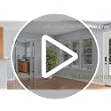 Warmplants 6ft Artificial Bamboo Tree with White Planter - Realistic Fake Plant for Indoor & Outdoor Decor