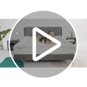 Queen Mattress Topper - White Extra Thick Pillow Top Down Alternative