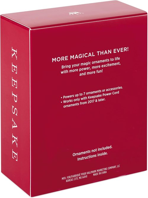 Hallmark Keepsake Power Cord - Essential Accessory for Storytellers & Magic Ornaments Only