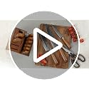 15-Piece Kitchen Knife Set with Magnetic Detachable Block - High Carbon Steel Chef, Steak & Utility Knives