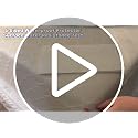 LOFE Organic Queen Mattress Protector - 5-Sided Waterproof & Breathable