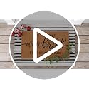 Moucuny 2 Pcs Christmas Coir Outdoor Doormat Set 16 x 28 and 24 x 35 - non slip welcome mats