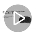 Twin Jumbo Toilet Paper Dispenser Smoke T22 - High Capacity with Lock & See-Through Window