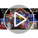 EBANKU 10 ft Christmas Inflatable Archway Santa & Snowman - Outdoor Decor (Archway Variation)