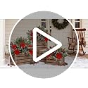 24 Pcs Artificial Christmas Outdoor Flower Plant | Green Plant Variation