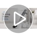 Electric Toilet Plunger with High-Pressure Air Unclogger & Disposable Wand System