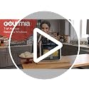 Gourmia 7 Qt Air Fryer with Panorama Window & Touchscreen - Black