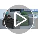 VIENFUT Black Silicone Couch Cup Holder & Tray – Larger Size Sofa Armrest Organizer