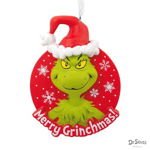 Hallmark Dr. Seuss How the Grinch Stole Christmas! Merry Grinchmas Ornament