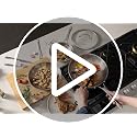 12-Inch Stainless Steel Frying Pan with Lid - Tri-Ply Cookware