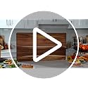 Teenyyou Natural 32.3" x 18.1" Large Acacia Wood Cutting Board with Juice Groove - Extra Large Serving and Carving Tray