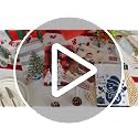 Sratte 6 Pack Christmas Kitchen Towels Vintage Winter Snowman Brown