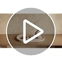 Natural Travertine Beige Oval Marble Tray - 11.8 x 5.9 Vanity Organizer - Variation of Natural Travertine Beige / 11.8" x 5.9"